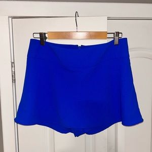 Cobalt Blue Mini Skort